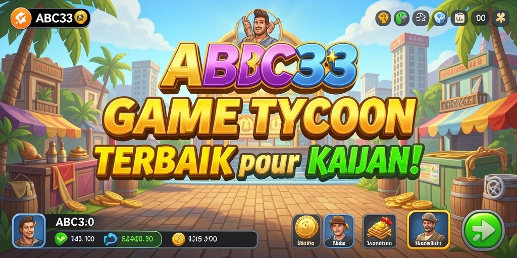 Tampilan gameplay Tycoon yang menarik dalam ABC33.