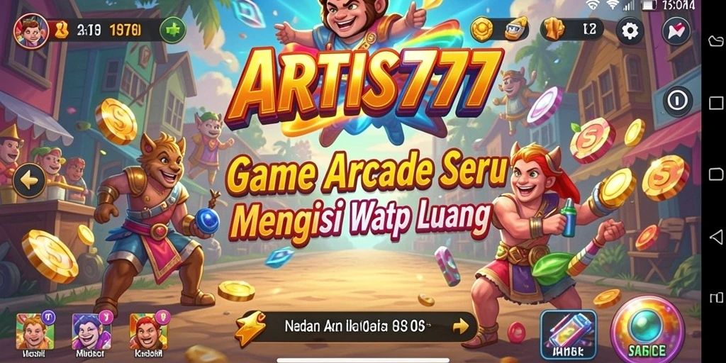 Tampilan seru gameplay dalam ARTIS777 dengan berbagai tantangan.