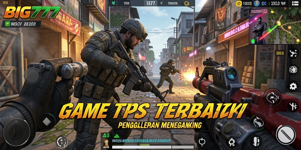 Tangkapan layar dari gameplay mendebarkan di BIG777.