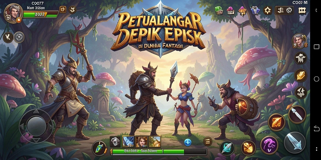 Gameplay mendebarkan dengan grafis fantastis dalam COO77.