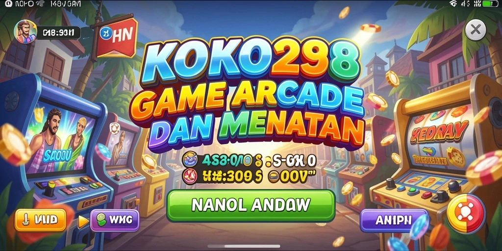 Gambaran gameplay seru dari KOKO288 yang menantang.