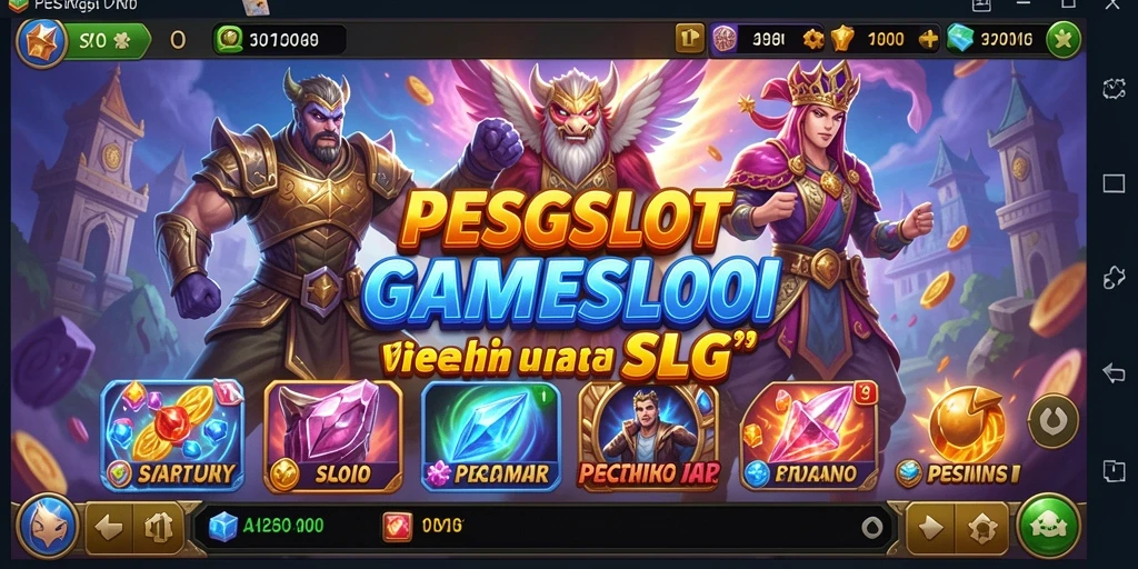 Tampilan gameplay PESGSLOT yang menegangkan dan interaktif.