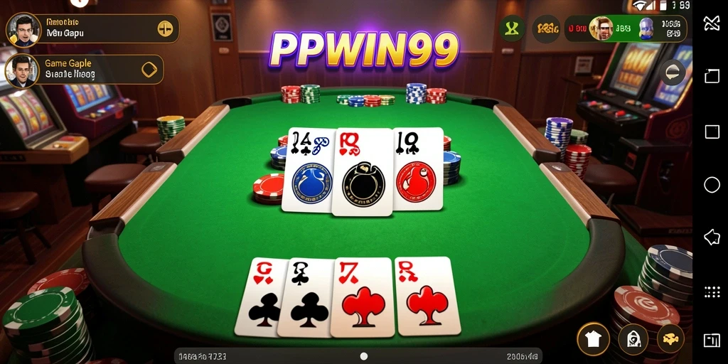 Tampilan gameplay Gaple di PPWIN99 yang menarik dan interaktif.