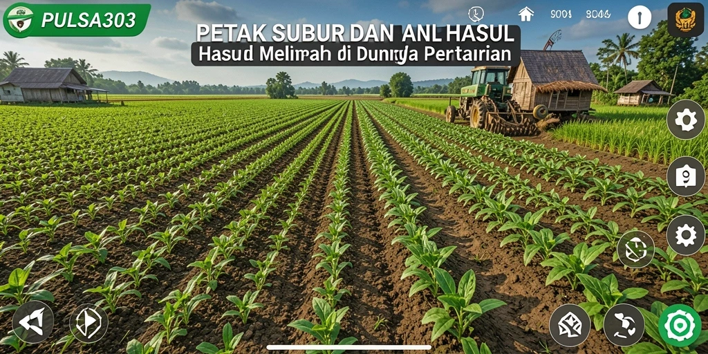 Tampilan gameplay PULSA303 yang menarik saat bertani.