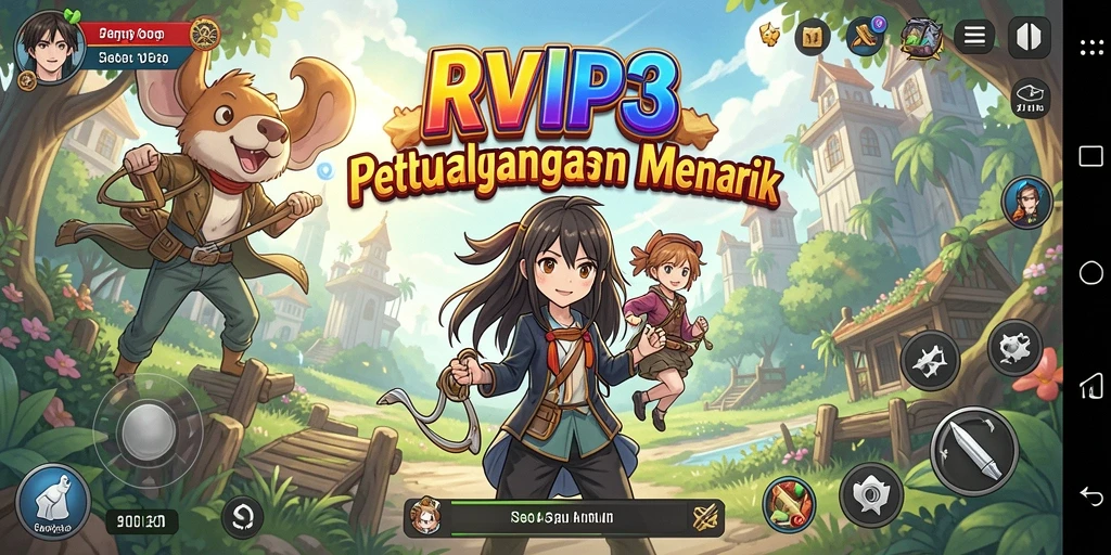 Tampilan menarik dari gameplay Anime yang penuh aksi.
